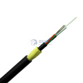 China manufacturer outdoor 6 core optic fiber cable dielectric ADSS with aramid yarn